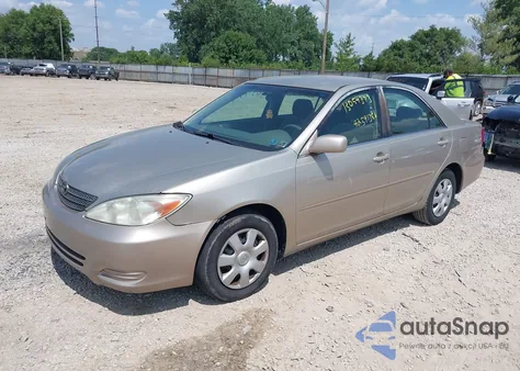 2002 Toyota Camry Le из США, поврежденный, VIN 4T1BE32K72U508192